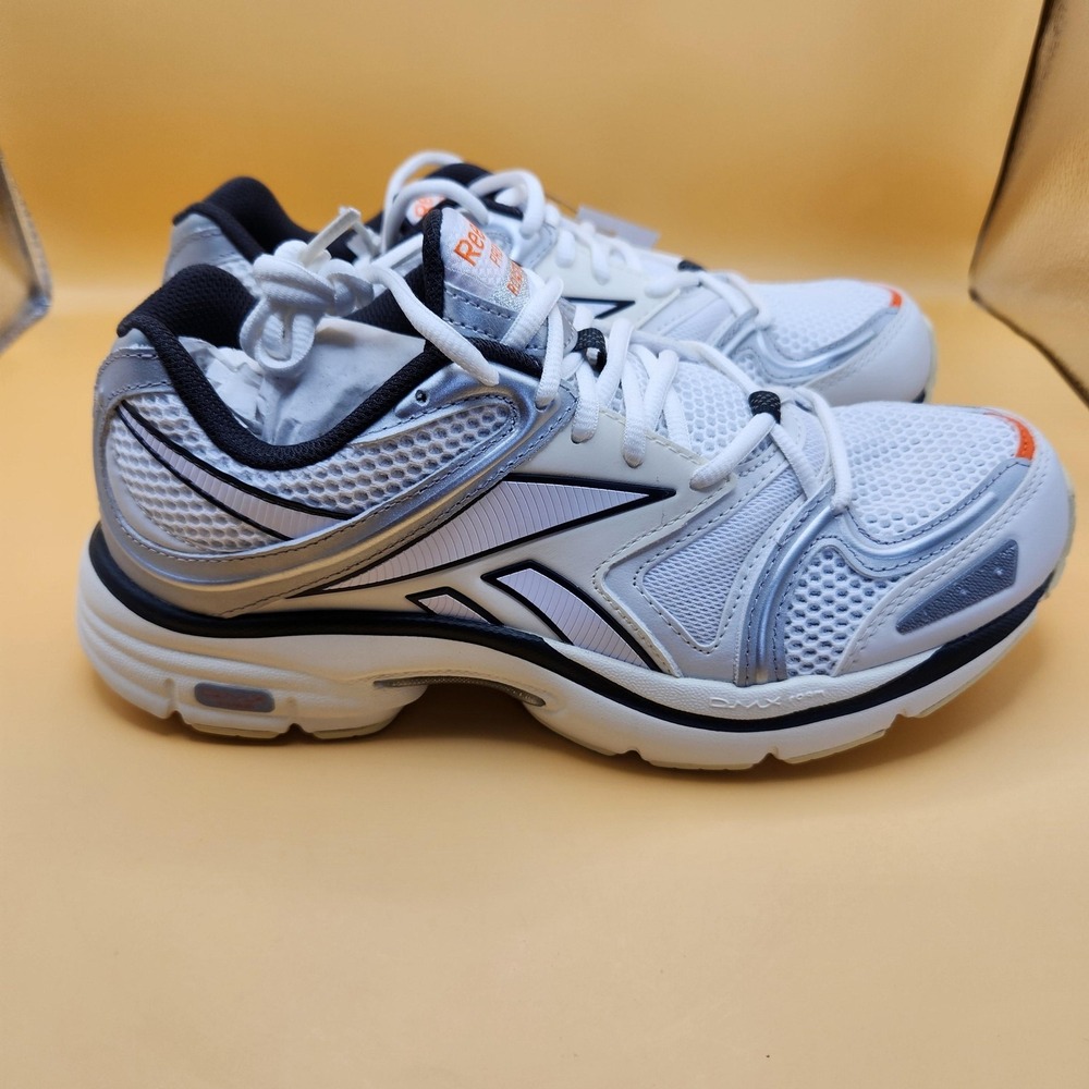 Reebok Premier Road Plus VI Shoes Mens Size 7.5 White Gray Running 100204576